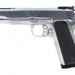 Réplique Nuprol GBB 1911 NE1201 Chrome full métal gaz 1,0 joule