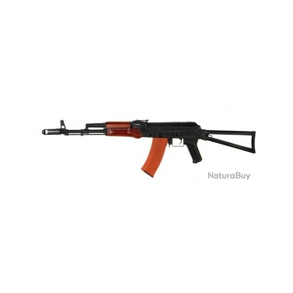 Rplique AEG AK-74S full metal blowback vrai bois pack complet 1,2 joules