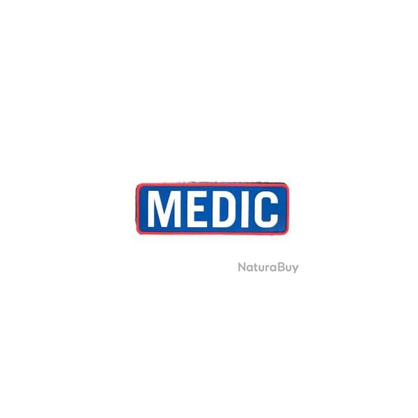 Patch PVC Medic Blanc et Bleu