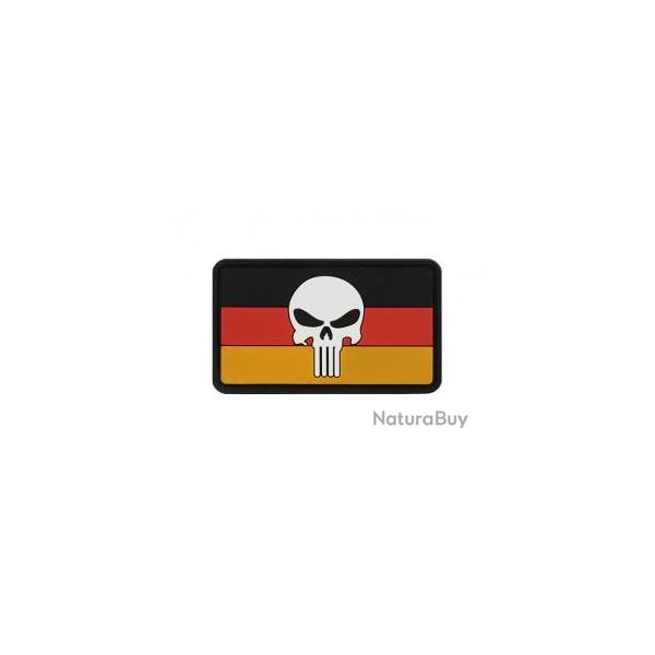 Patch Sport Attitude PVC Skull - Drapeau Allemagne