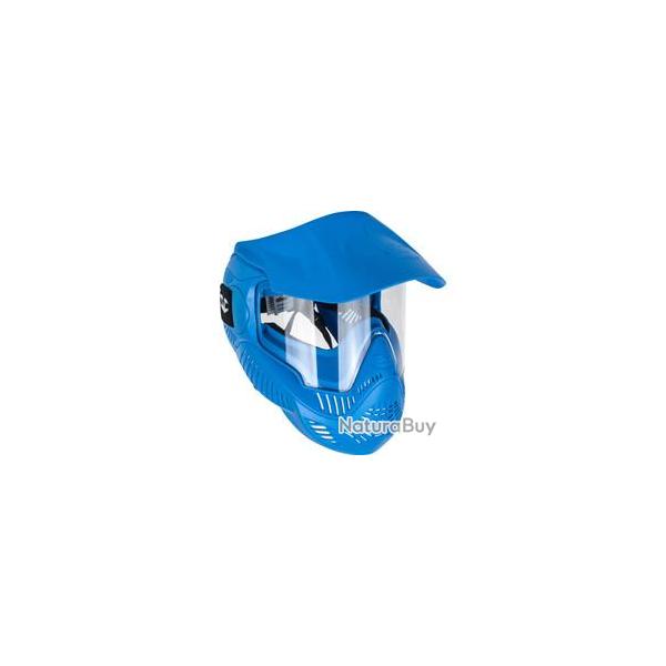 Masque simple spcial enfant MI-3 Valken Gotcha avec straps de maintien - Bleu