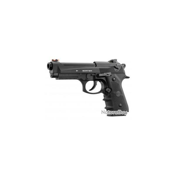 Pistolet CO2 culasse mobile BORNER SPORT 331 cal. 4.5mm BB's