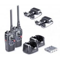 PACK G9 PRO TWIN - 2 Talkie-Walkies Midland + oreillettes PAck G9 PROTWIN
