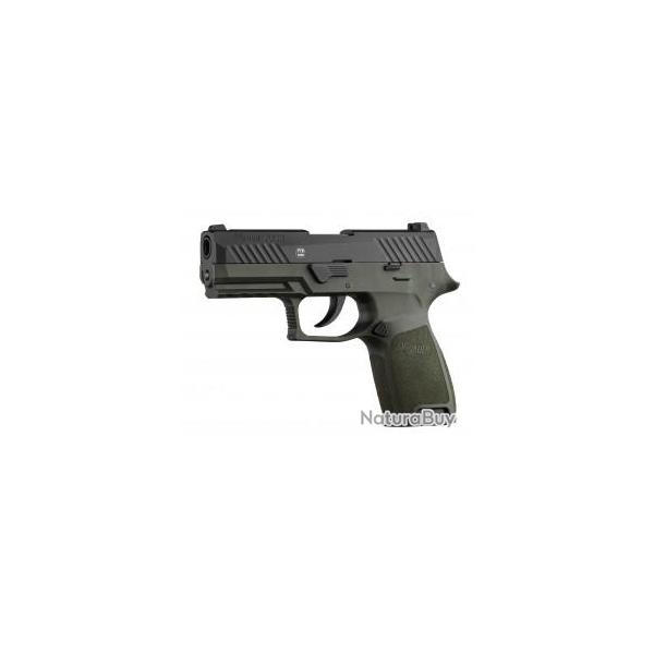 Pistolet  blanc SIG SAUER P320 noir 9mm P.A.K.- OD/NOIR