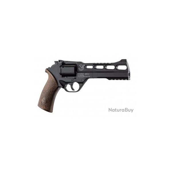 Rplique Airsoft revolver CO2 CHIAPPA RHINO 60DS black mat 0,95 joules