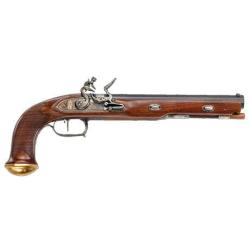 Pistolet Boutet 1er Empire &agrave; silex cal. 45 PN