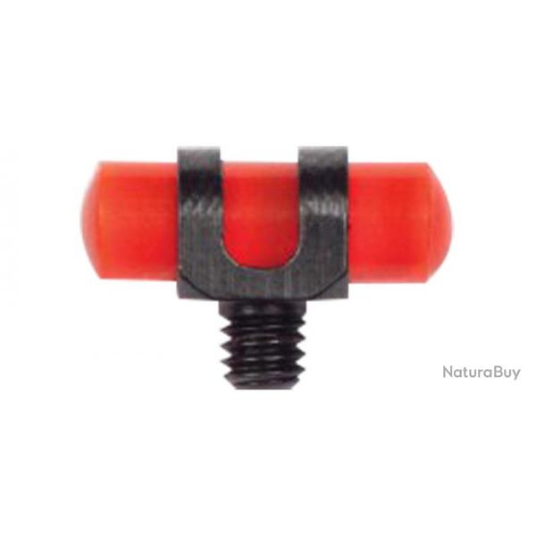 Guidon ajour lumineux rouge 3.5x10mm Pour filetage 3,5mm