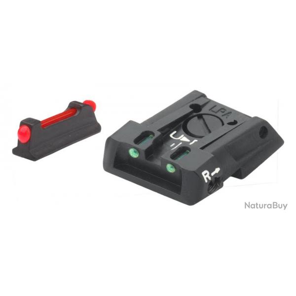 Hausse avec fibre optique LPA pour Walther PPQ Q5 Match