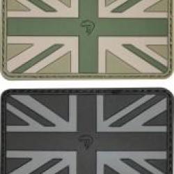 Patch PVC Union Jack Flag Viper GRIS