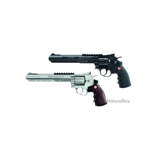 Rplique revolver Super Hawk 8 Pouces CO2	- Noir