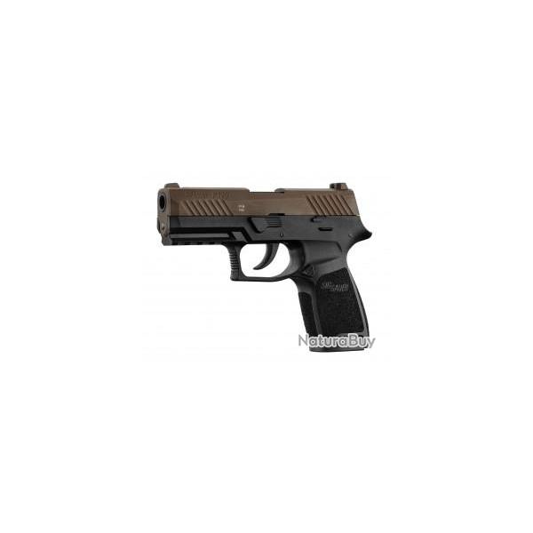 Pistolet  blanc SIG SAUER P320 noir 9mm P.A.K. Midnight Bronze