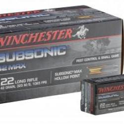  Munitions Subsonic cal. 22 LR HP Subsonic 