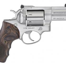 Revolver Ruger GP100 cal .357MAG canon 6" 7 coups Finition Inox