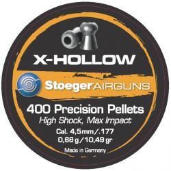 Boite de 200 plombs Stoeger X-hollow 5.5mm 1.18g 