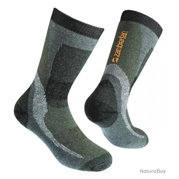 Chaussettes vertes Zamberlan thermo forest 