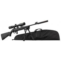 Pack carabine Mossberg Plinkster Sniper synthétique cal. 22 LR 9 + 1 coups