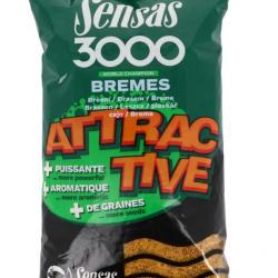 Amorces Sensas 3000 attractive bremes 1KG