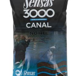 Amorce Sensas 3000 super canal black 1KG