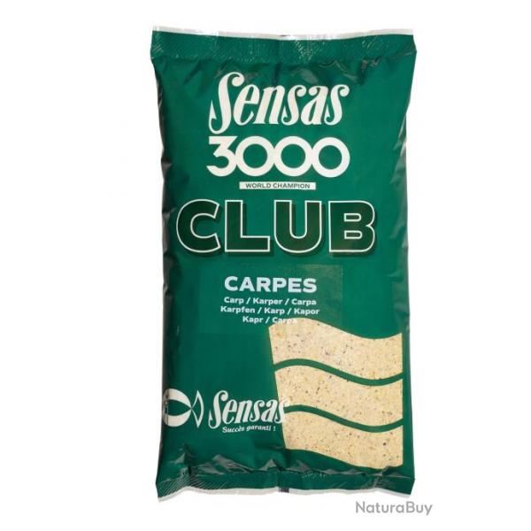 Amorce Sensas 3000 club carpes 2,5KG