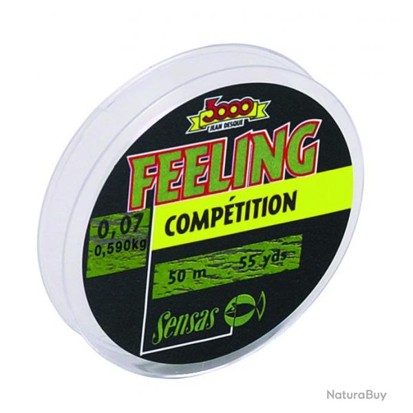 Nylon Sensas feeling competition 50 m Diam.0,12