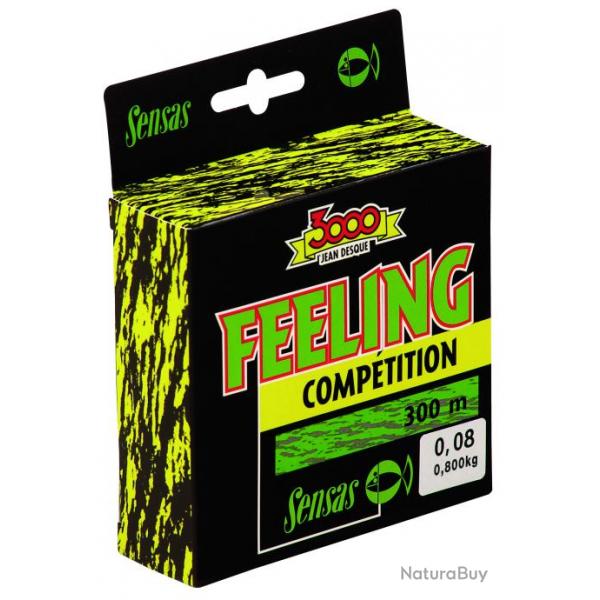 Nylon Sensas feeling competition 300 m Diam 14/100