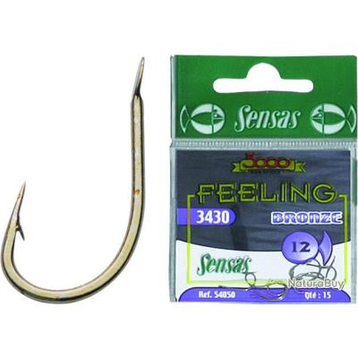 Sachet Hameçons Sensas 3405 Black Nickel - N°18 - Réf. 56275