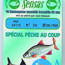 Hameçons Sensas montés spécial pêche coup 22/06