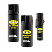 Lot de 3 bombes gaz