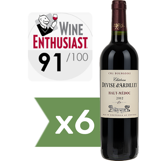 Château Devise d'Ardilley<br/>Haut Médoc - Cru Bourgeois