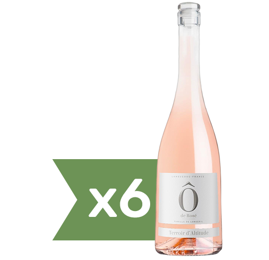 AOP Languedoc<br/>Vin rosé x 6