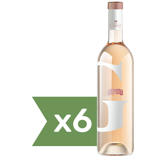 IGP Cité de Carcassonne<br/>Vin rosé x 6