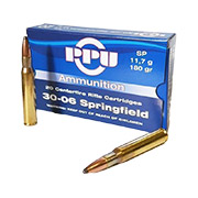 100 Munitions cal. 30-06 Springfield 180-Grs. SP