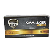 1000 munitions <br/>Cal. 9x19 FMJ 8g 124gr