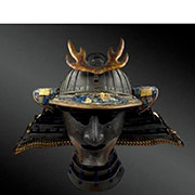 Kabuto avec mempo et maedat Japon. poque Momoyama (1573 - 1603)