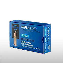 Munitions<br/>Cal. 9, 3x62