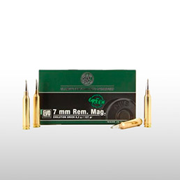 Munitions rayes<br/>Cal. 7mm Rem Mag