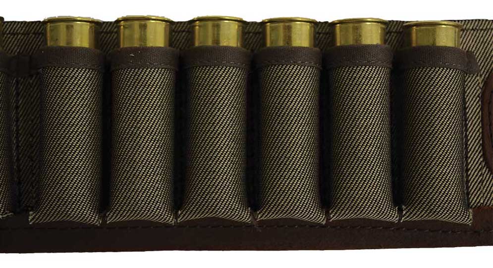 Cartouchière toile jean's 20 tubes calibre 12 - Ducatillon