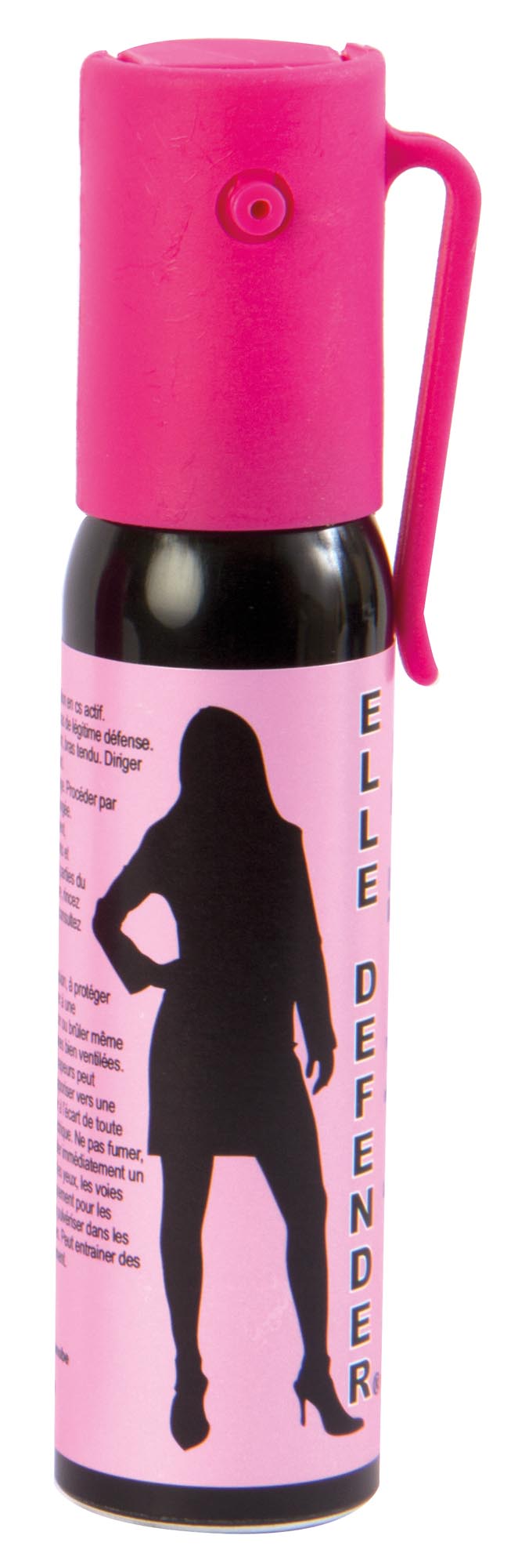 Bombe Aérosol De Défense - Coloris Rose - Idéal Sac à Main Femme - NEUF