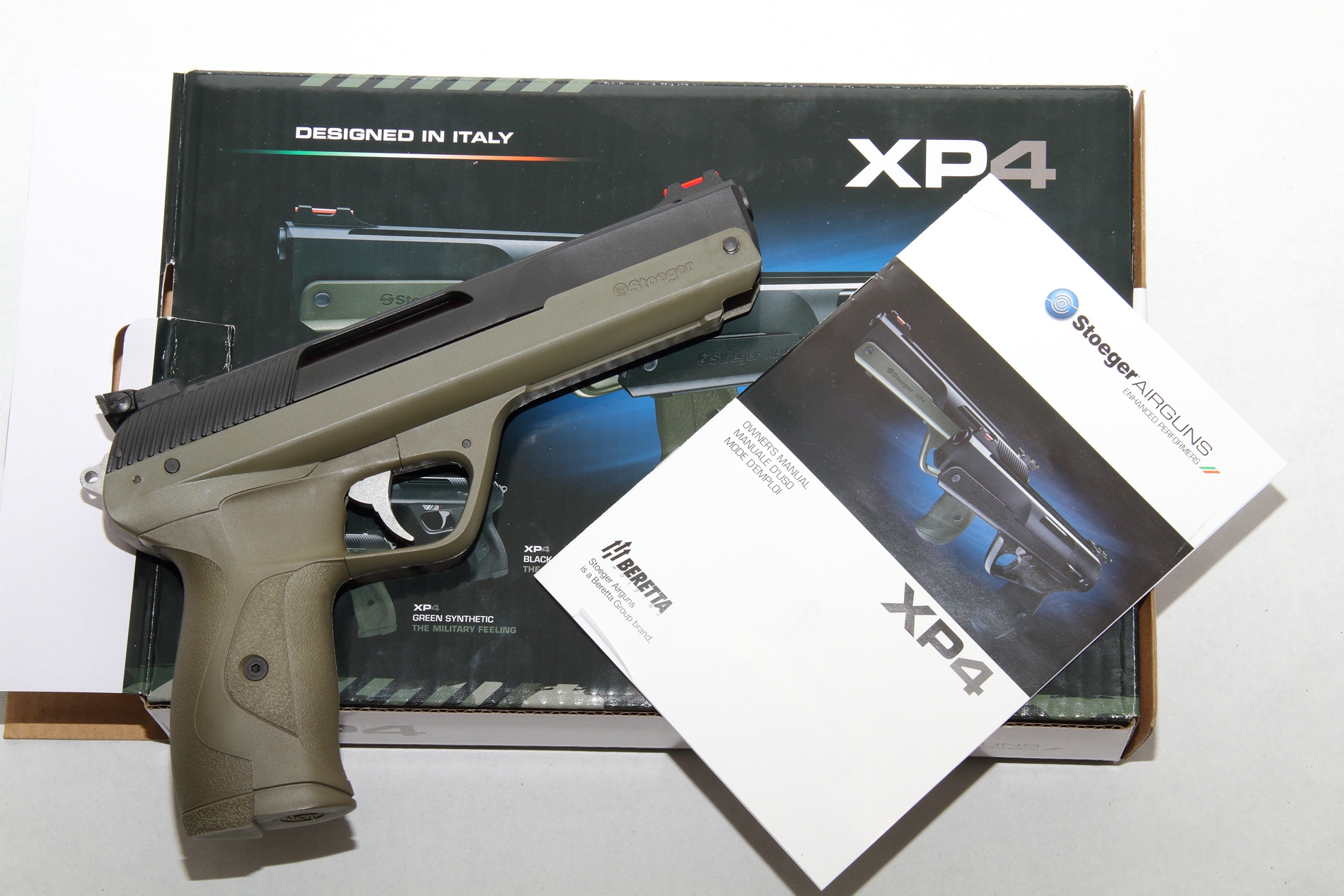Test du pistolet à air comprimé XP4 de Stoeger
