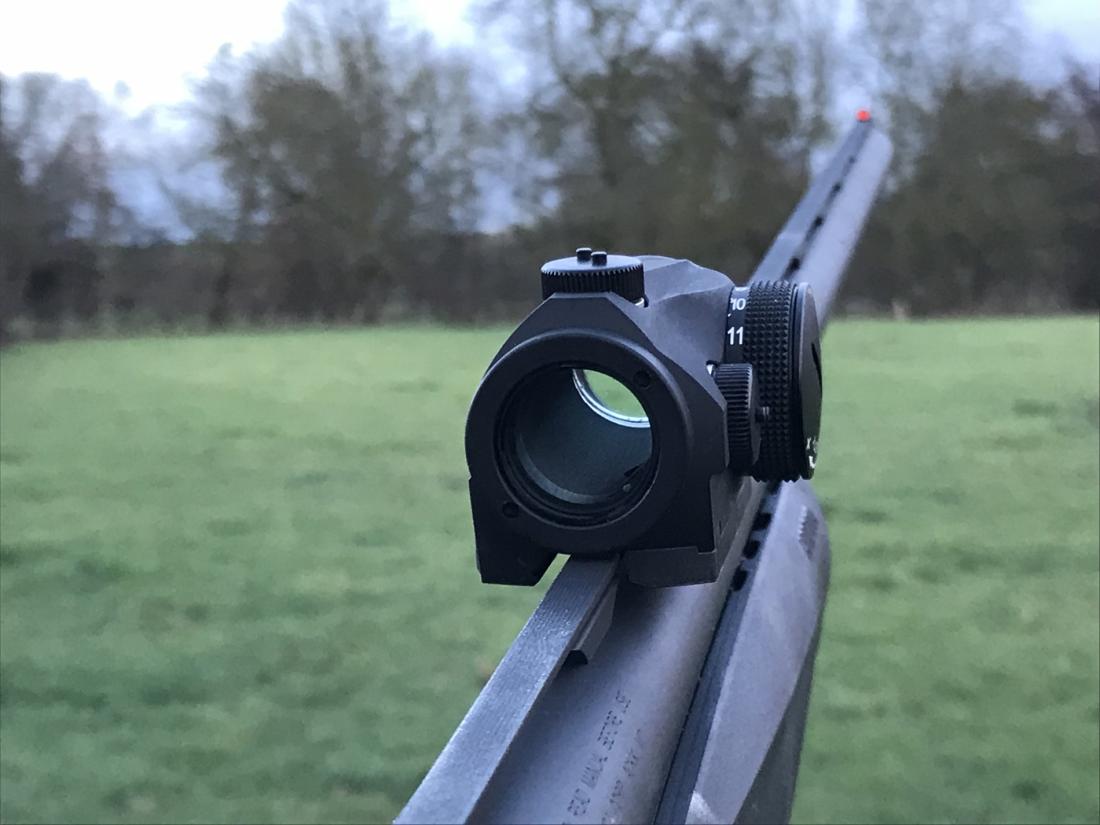 Test viseur à point rouge Aimpoint S1 Naturabuy Tests de matériel NaturaBuy