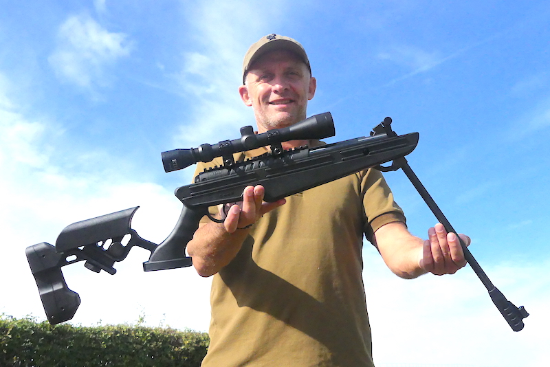 Carabine à air comprime Black Ops / black-ops / blackops Sniper Tactical 20  joules calibre 4.5