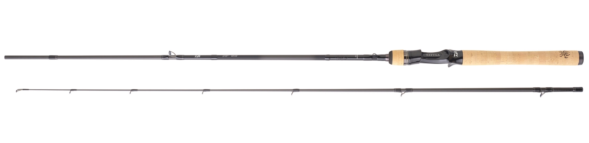 DAIWA Canne à Lancer Léger Tatula Bass - 2 Pcs