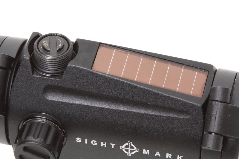 Point rouge de chasse Sightmark Element 1x22 avec alimentation solaire +  pile
