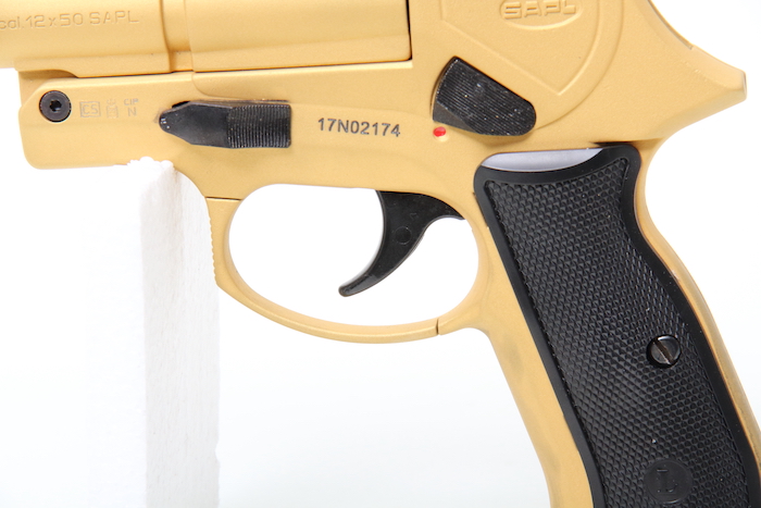 Modifier son pistolet à blanc, Pression d'épreuve - Arme de défense légale