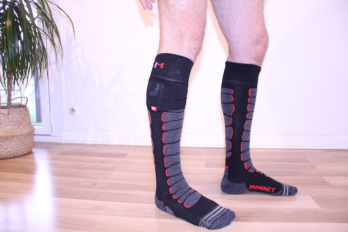 Test des chaussettes chauffantes Heat Protect 3200 de Monnet