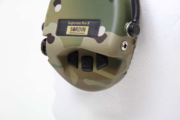 Sordin Supreme Pro X Textile - casque antibruit chasse - 75302-X-02-S