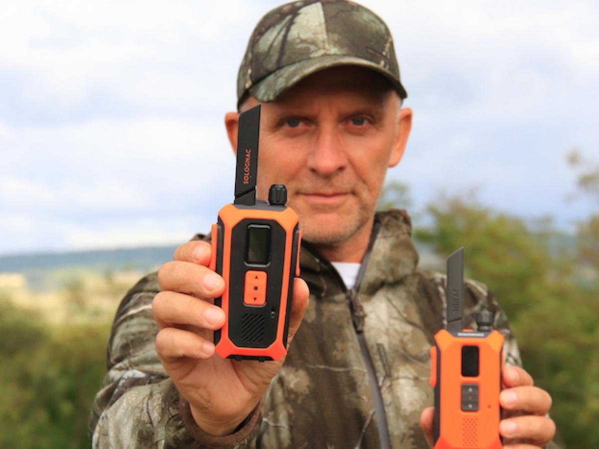 Test du talkie-walkie 500 de Solognac