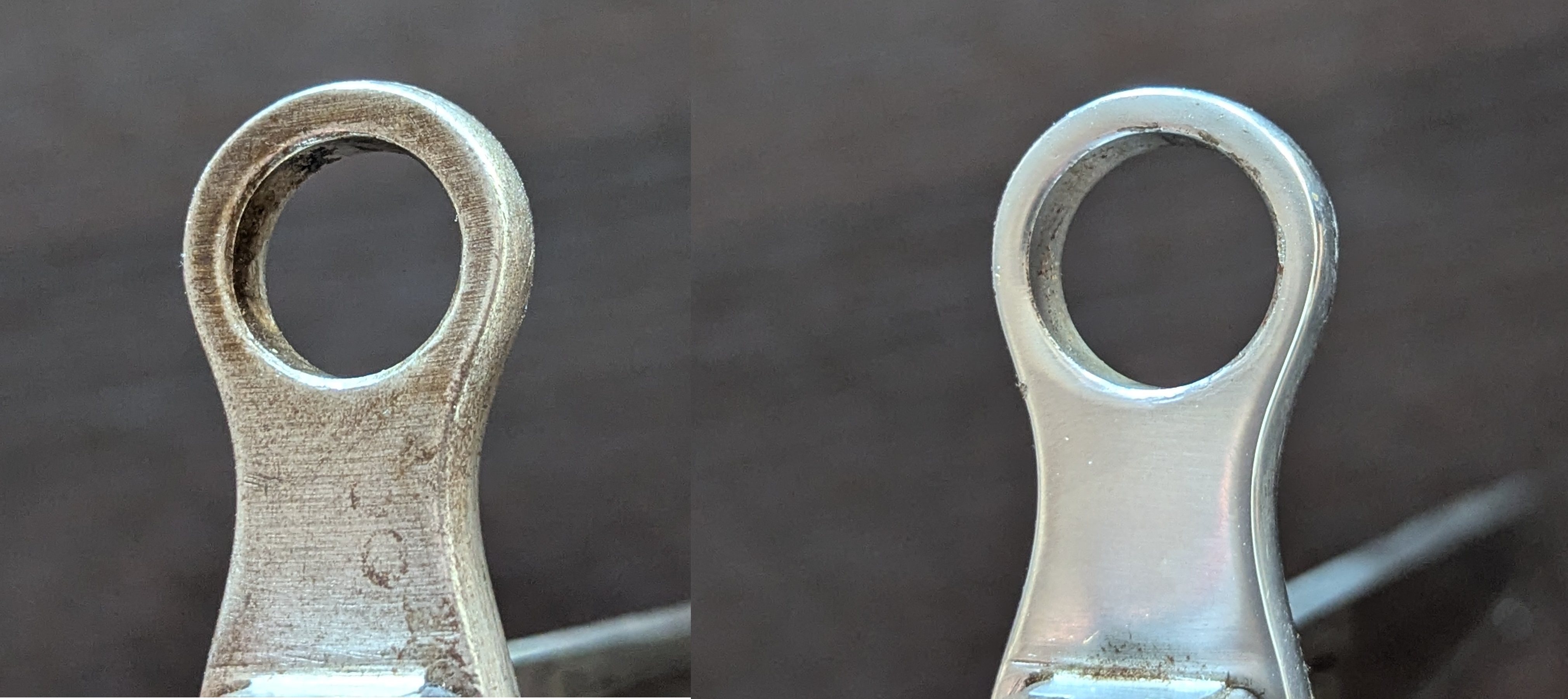 Anneau avec diamtre de 14mm et anneau  15mm.