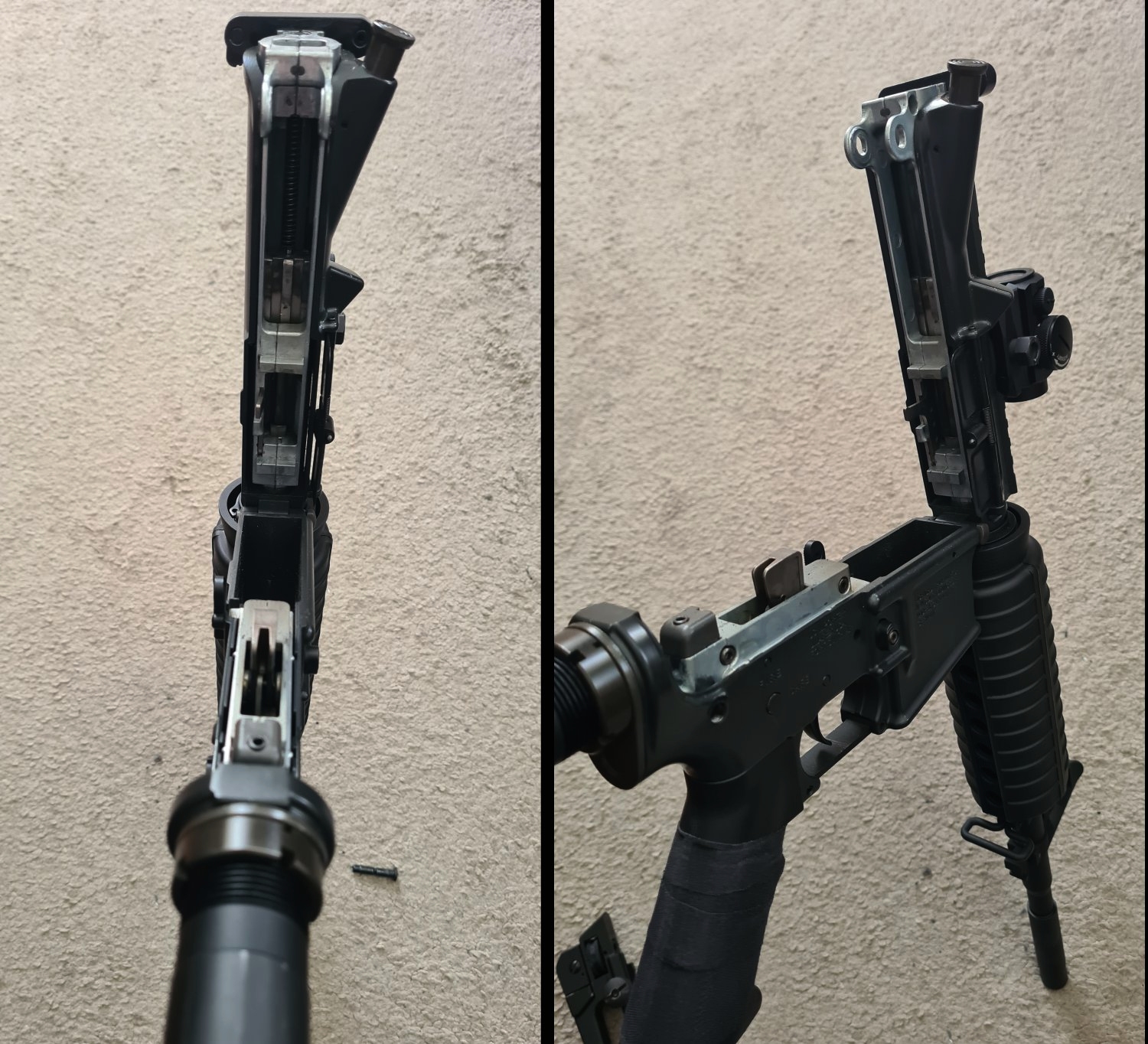 la mécanique de la carabine AR-22