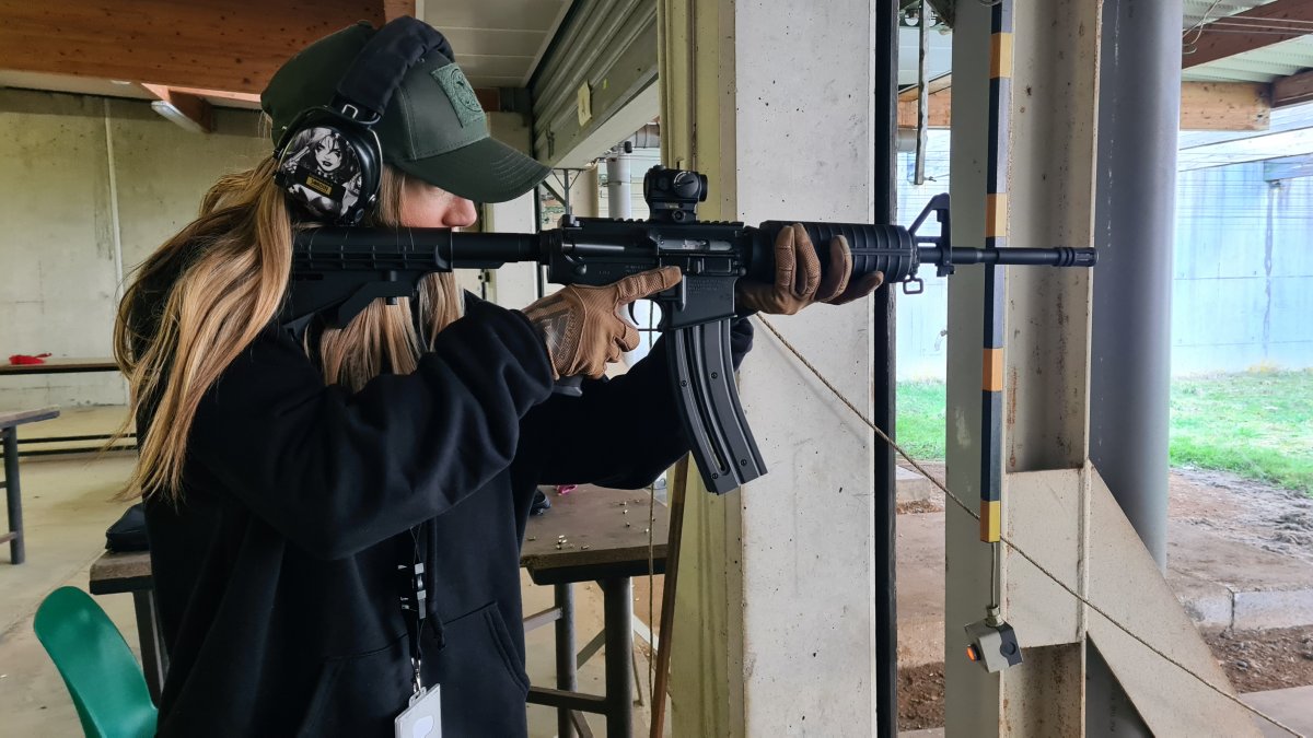 Essai en stand de tir